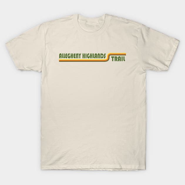 Allegheny Highlands Trail T-Shirt by esskay1000